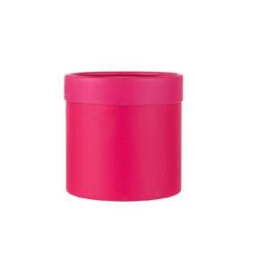 BOX-M1-021 Virágdoboz henger egyszínű [12,5cm x 12,5cm] ciklámen