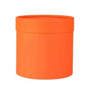 BOX-M1-052 Virágdoboz henger egyszínű [12,5cm x 12,5cm] narancs