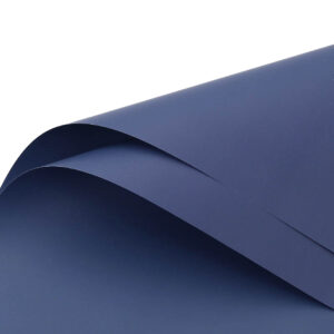 FOL-KF-82-101 Egyszínű íves fólia csomagoló - 20 ív/csomag [57cm x 57cm] navy blue/tengerészkék