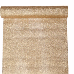 GL-28-014 Glitter anyag [28cm x 5m] arany