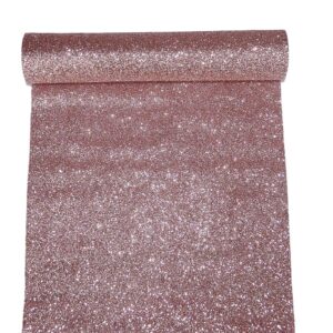 GL-28cm-glitter-1705 Glitter anyag [28cm x 5m] rose gold
