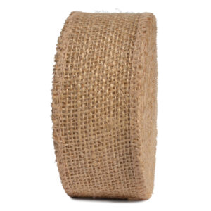 JUSZ-JUTA-S-5cm-05 Natúr, szegett  juta szalag [5cm x 10m] natúr