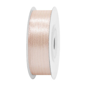 SS-SZ-03-401 Sima szatén szalag egyszínű [3 mm x  45,72 méter] pezsgő