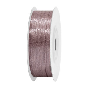 SS-SZ-03-470 Sima szatén szalag egyszínű [3 mm x  45,72 méter] sötét bézs