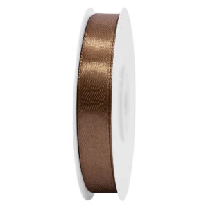 SS-SZ-13-469 Sima szatén szalag egyszínű [13 mm x  22,86 méter] cappuccino