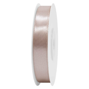 SS-SZ-13-472 Sima szatén szalag egyszínű [13 mm x  22,86 méter] bézs