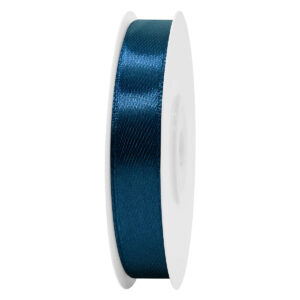 SS-SZ-13-654 Sima szatén szalag egyszínű [13 mm x  22,86 méter] navy kék / matróz kék