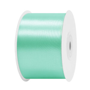 SS-SZ-50-747 Sima szatén szalag egyszínű [50 mm x  22,86 méter] menta zöld