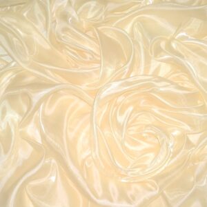 SO-SZO-47-1701 Szatén-organza anyag [47cm x 10m] krém