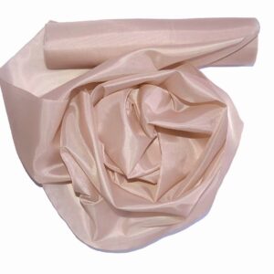 TAFT-25-612 Dekorselyem anyag asztali futó [25cm x 10m] púder bézs