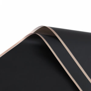 FOL-VE-30-02 Aranycsíkos íves fólia csomagoló - 20 ív/csomag 58cm x 58cm fekete/rose gold