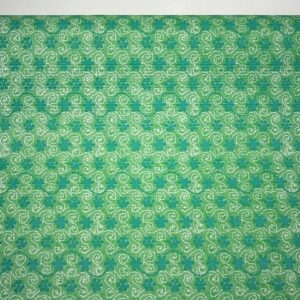 PAP-BO-MINTA-131178-34,37,01 Bordázott vízálló díszcsomagoló papír mintás [50cm x 10m] zöld