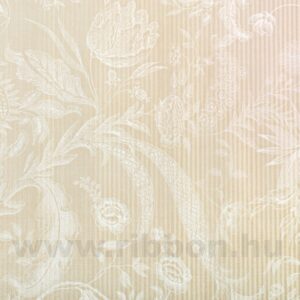 PAP-BO-MINTA-131193-01,42 Bordázott vízálló díszcsomagoló papír mintás [50cm x 10m] fehér/arany