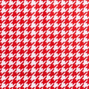 PAP-BO-MINTA-131276-01,18 Bordázott vízálló díszcsomagoló papír mintás [50cm x 10m] fehér/piros