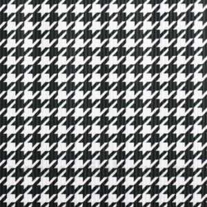 PAP-BO-MINTA-131276-01,45 Bordázott vízálló díszcsomagoló papír mintás [50cm x 10m] fehér/fekete