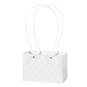BOX-RR-111 Virágtáska füles - 10 darab/csomag [18cm x 10cm x 12cm] fehér