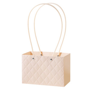 BOX-RR-161 Virágtáska füles - 10 darab/csomag [18cm x 10cm x 12cm] barack