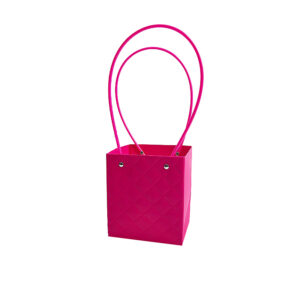BOX-RZ-Z021 Virágtáska füles - 10 darab/csomag [15cm x 13cm x 12,5cm] ciklámen