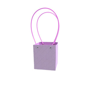 BOX-RZ-Z032 Virágtáska füles - 10 darab/csomag [15cm x 13cm x 12,5cm] világoslila
