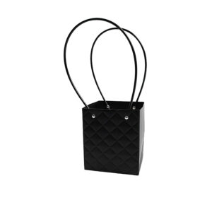 BOX-RZ-Z171 Virágtáska füles - 10 darab/csomag [15cm x 13cm x 12,5cm] fekete