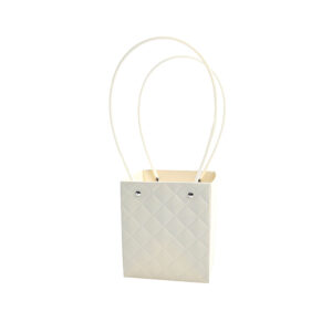 BOX-RZ-Z243 Virágtáska füles - 10 darab/csomag [15cm x 13cm x 12,5cm] krém