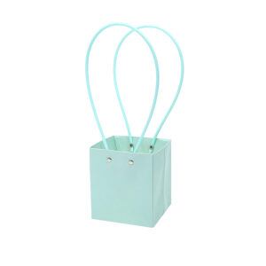 BOX-SU-135 Virágtáska füles - 10 darab/csomag [11,5x10,5x13cm] menta