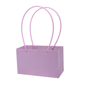 BOX-SV-032 Virágtáska füles - 10 darab/csomag [22x10,5x13,5cm] világoslila
