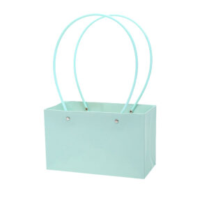 BOX-SV-135 Virágtáska füles - 10 darab/csomag [22x10,5x13,5cm] menta
