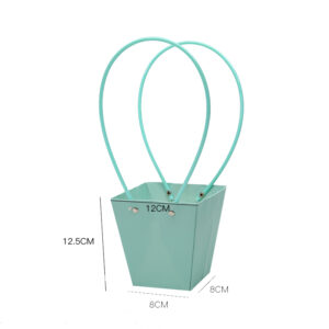 BOX-SP-135 Virágtáska füles - 10 darab/csomag [8x12,5x12cm] menta