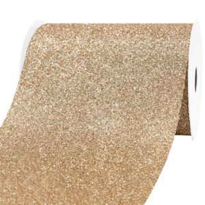 GL-GLI-100-401 Glitter dekor szalag [100mm x 10m] pezsgőarany