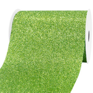 GL-GLI-100-558 Glitter dekor szalag [100mm x 10m] zöld