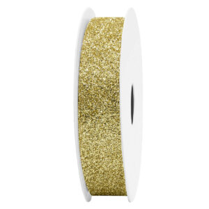 GL-GLI-16-014 Glitter dekor szalag [16mm x 10m] arany