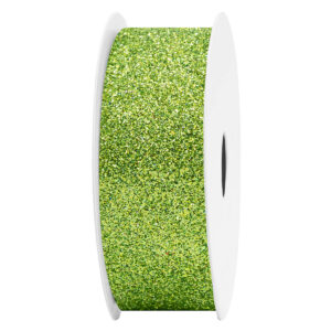 GL-GLI-25-558 Glitter dekor szalag [25mm x 10m] zöld