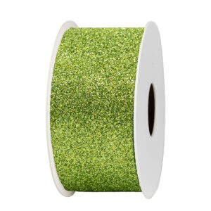 GL-GLI-38-558 Glitter dekor szalag [38mm x 10m] zöld