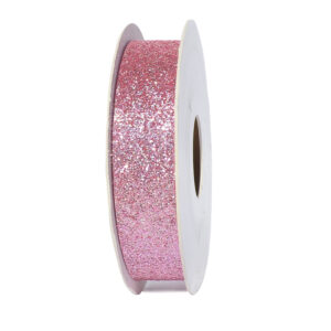 GL-GLI-16-186 Glitter dekor szalag [16mm x 10m] mályvás rózsaszín