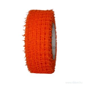 HALO-SIMA-5cm-223002-10 Dekorációs háló [5cm x 10m] narancssárga