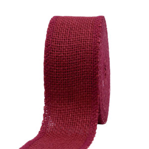 JUSZ-SIMA-JUTA-5cm-KK-005 Juta szalag szegett [5cm x 10m] bordó