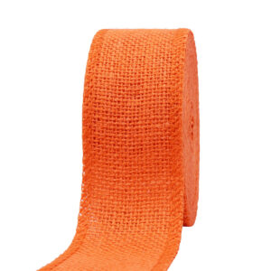 JUSZ-SIMA-JUTA-5cm-KK-021 Juta szalag szegett [5cm x 10m] narancssárga