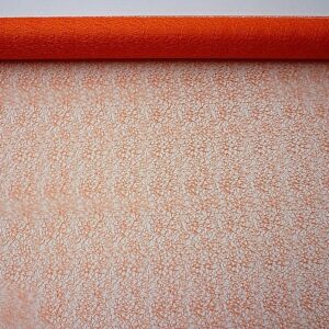 LA-LACE-47-021 Dekorációs lace anyag [47cm x 5méter] narancssárga
