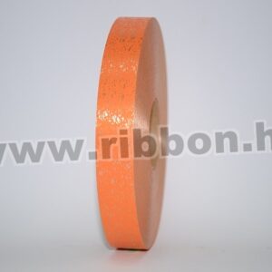 MU-2-111036-10 Dekorációs műanyag pókháló mintázatú kötöző szalag [2cm x 100m] narancssárga