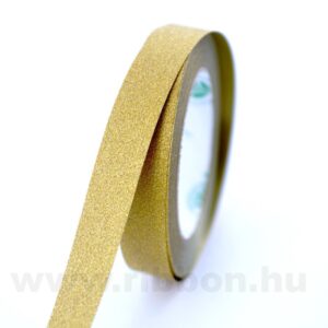 MU-2T-88118801-42 Dekorációs műanyag Tiffany lézer metál szalag [2cm x 25y] arany