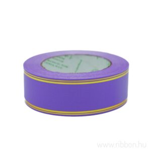 MU-4A-112060-24 Dekorációs műanyag aranycsíkos szalag [4cm x 50y] világoslila
