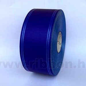 MU-5-111047-28 Dekorációs műanyag csíkos mintázatú kötöző szalag [5cm x 100m] sötétkék