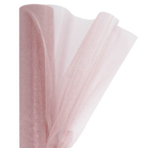 OA-SIMA-23-694 Snow organza anyag sima [23,5cm x 10 méter] cameo