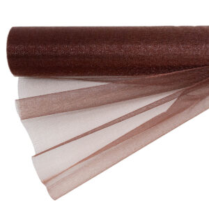 OA-SIMA-47-044 Snow organza anyag sima [47cm x 10 méter] barna