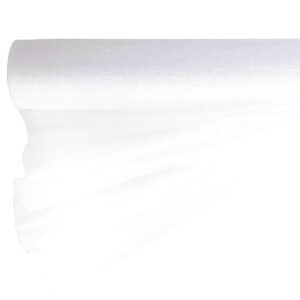 OA-SIMA-47-073 Snow organza anyag sima [47cm x 10 méter] fehér