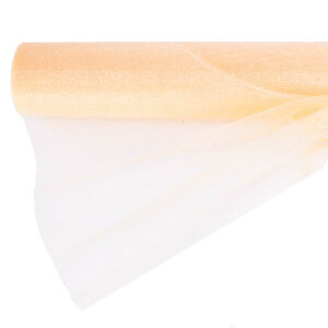 OA-SIMA-47-076 Snow organza anyag sima [47cm x 10 méter] krém