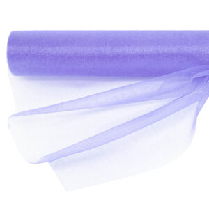OA-SIMA-47-110 Snow organza anyag sima [47cm x 10 méter] világoslila