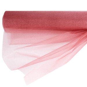 OA-SIMA-47-141 Snow organza anyag sima [47cm x 10 méter] rozsdavörös cinnabar