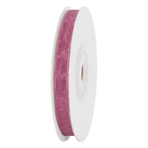 OS-ORG-06-186 Organza szalag [6mm x 25yard] mályva